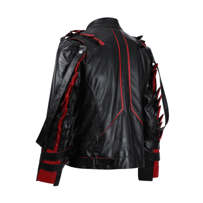 Snake Spike Leather Jacket