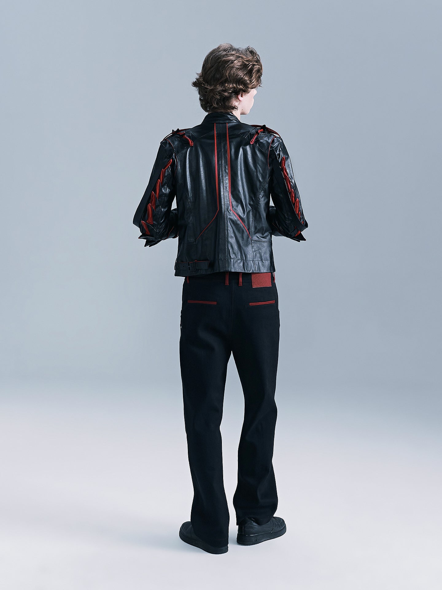 Snake Spike Leather Jacket