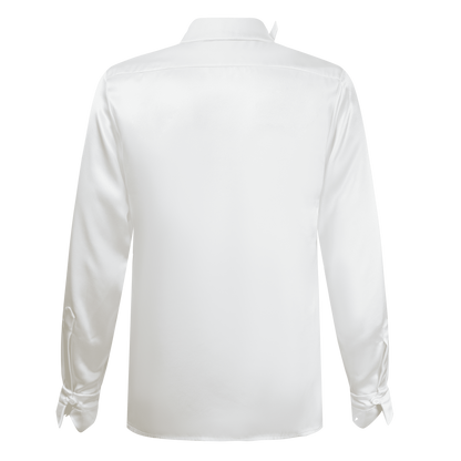Crown-cuff Men's Shirt White