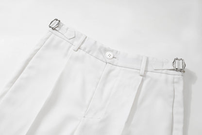 Straight-leg trousers