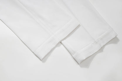 Straight-leg trousers