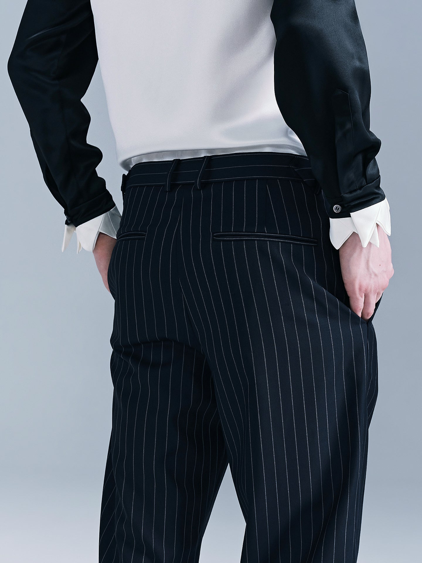 Striped men's pants