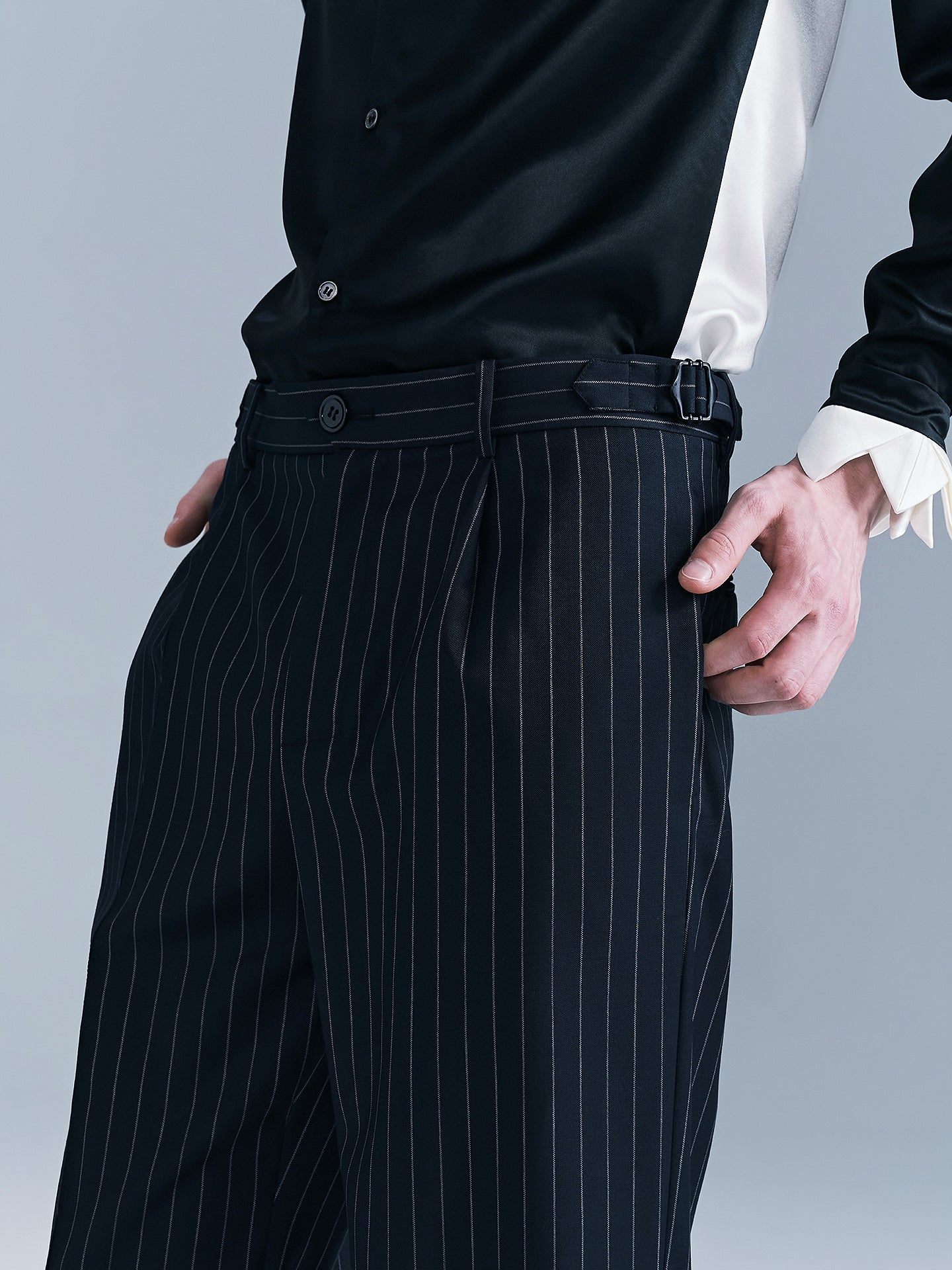 Striped men's pants