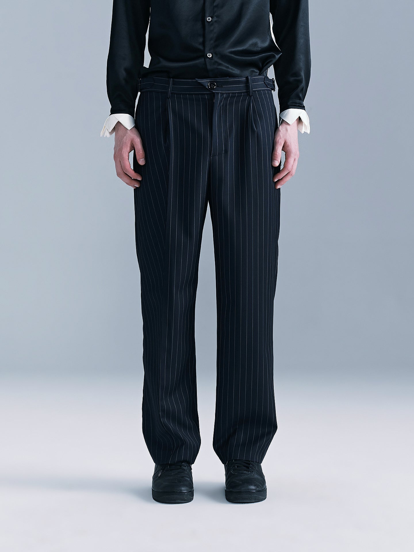 Striped men's pants