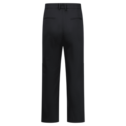 Pocketed White-Edged Men's Trousers