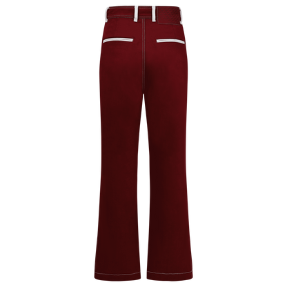 Pocket contrast denim jeans