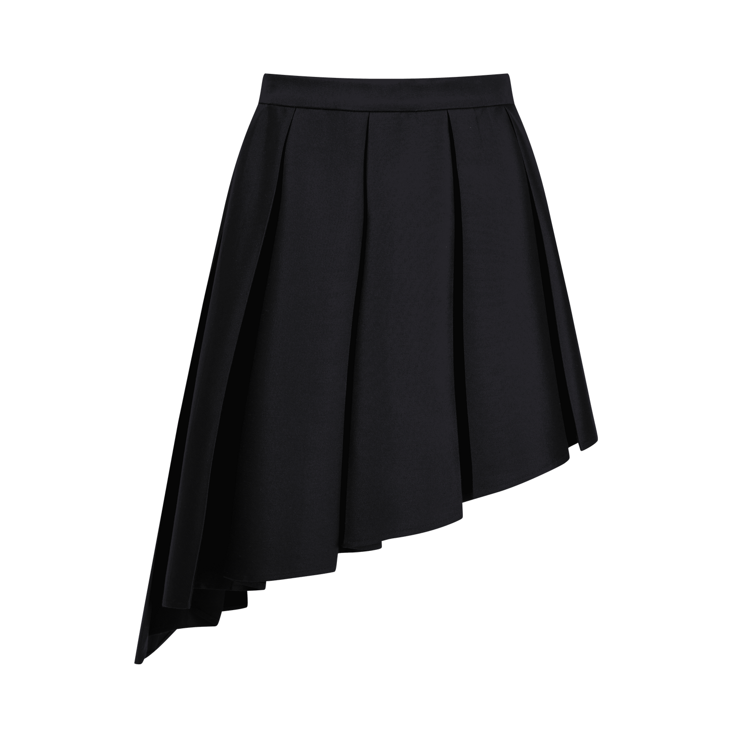 Irregular Diagonal Half Skirt
