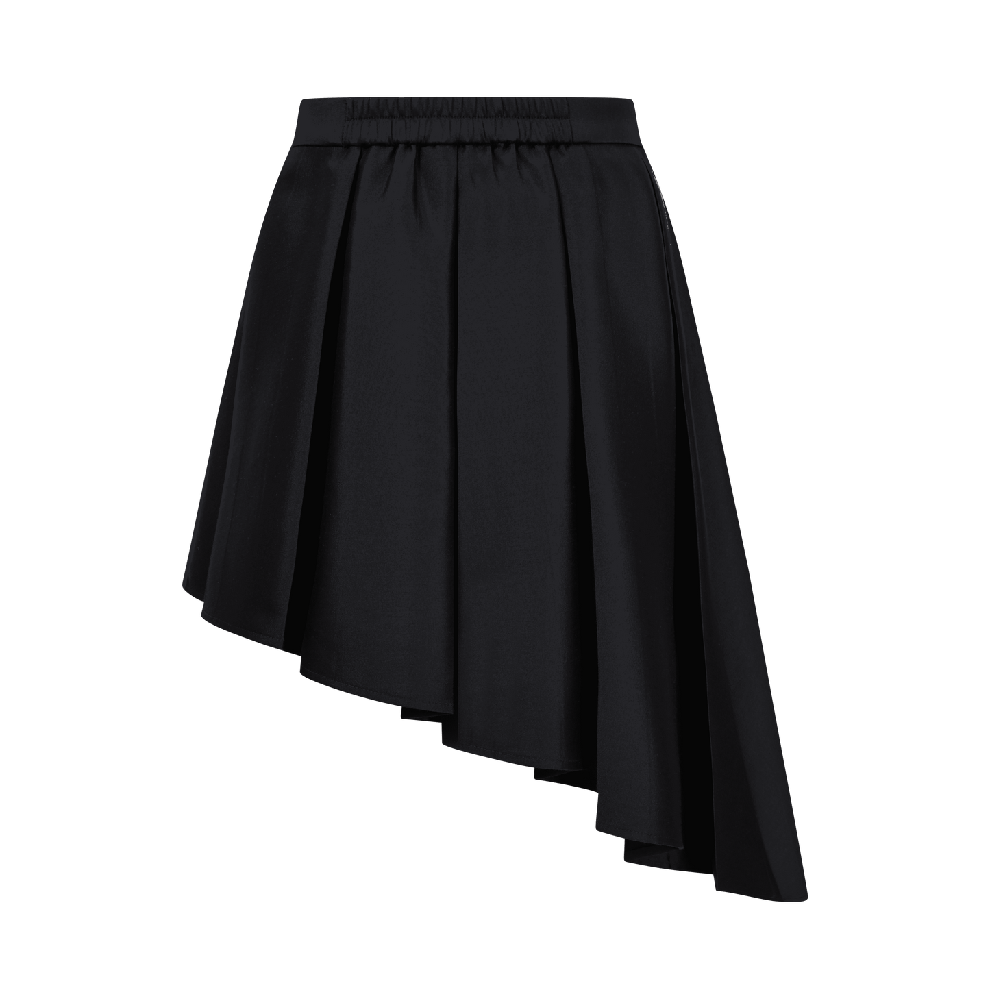 Irregular Diagonal Half Skirt