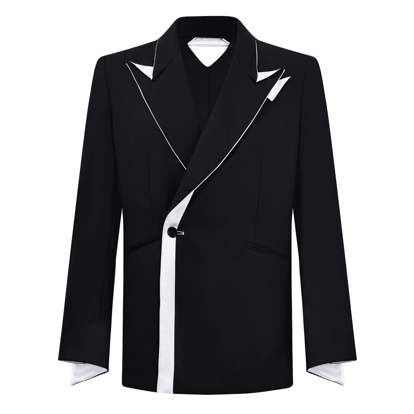 Origami Notched Lapel Men's suit