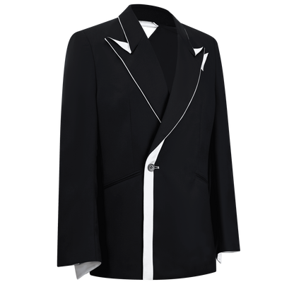 Origami Notched Lapel Men's suit