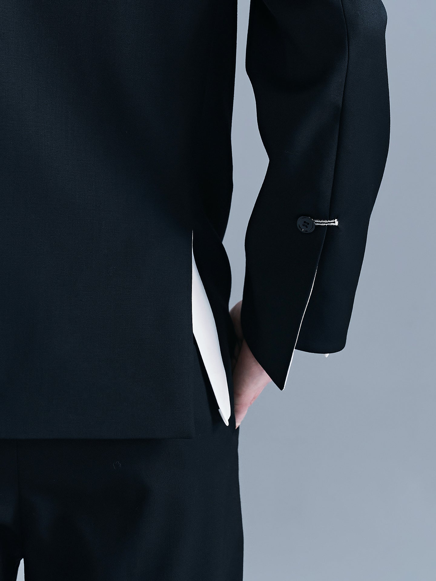 Origami Notched Lapel Men's suit