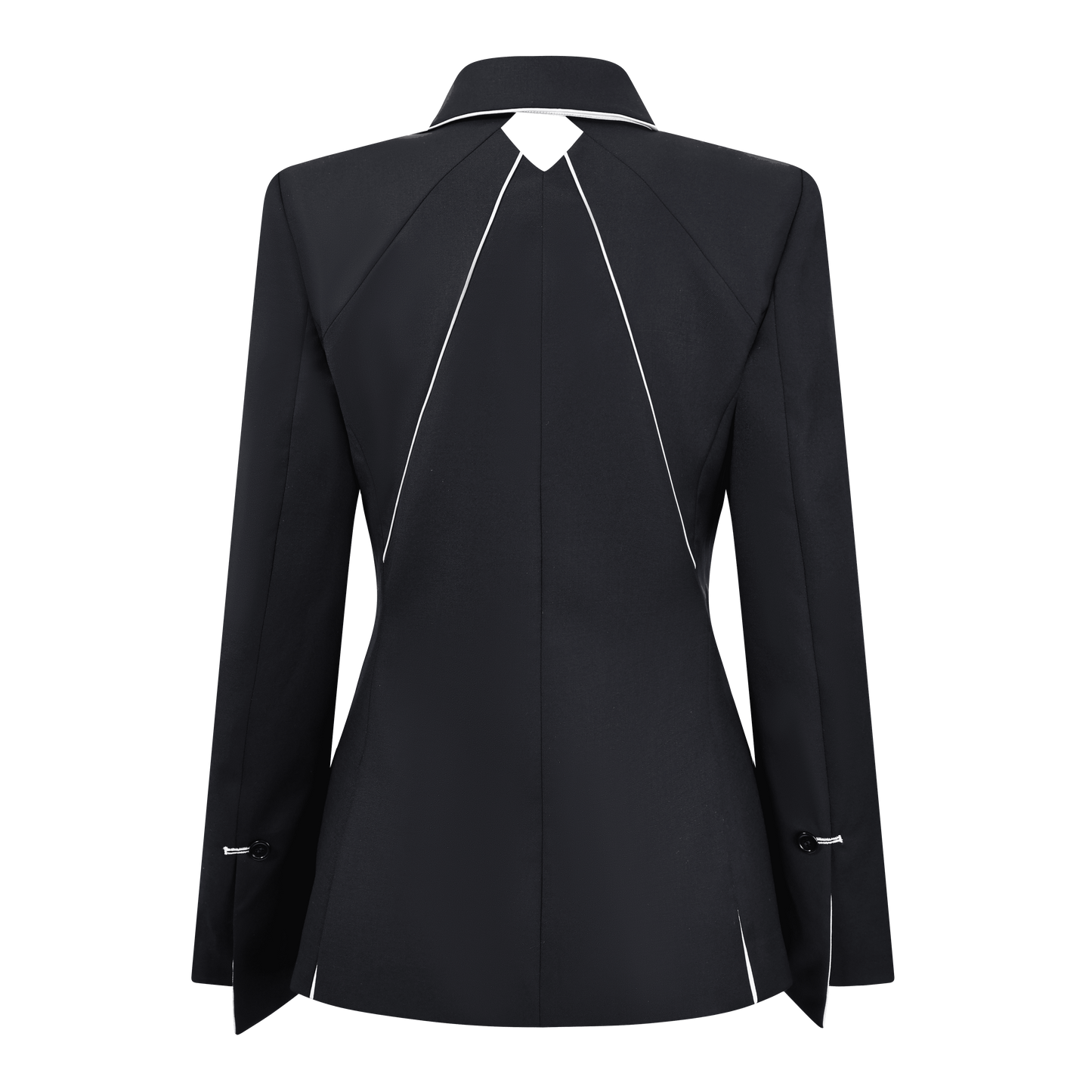 Origami Notched Lapel Women's suit