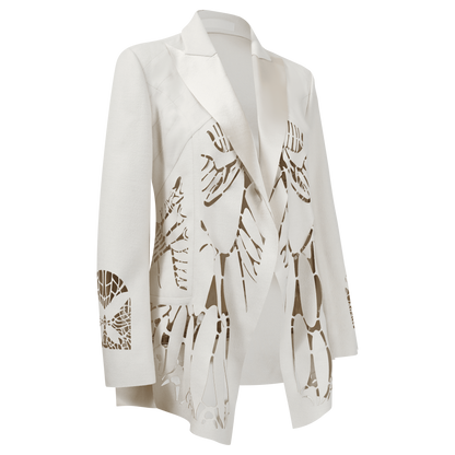 Butterfly Cutout Woman's Blazer