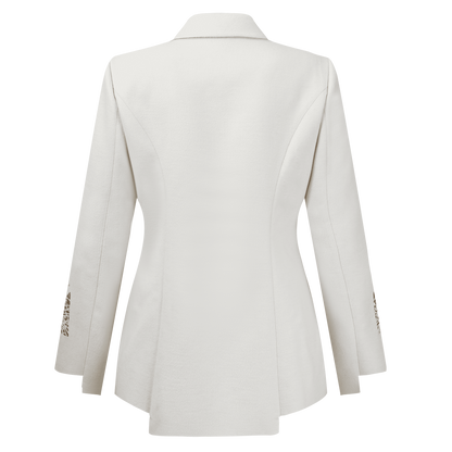 Butterfly Cutout Woman's Blazer