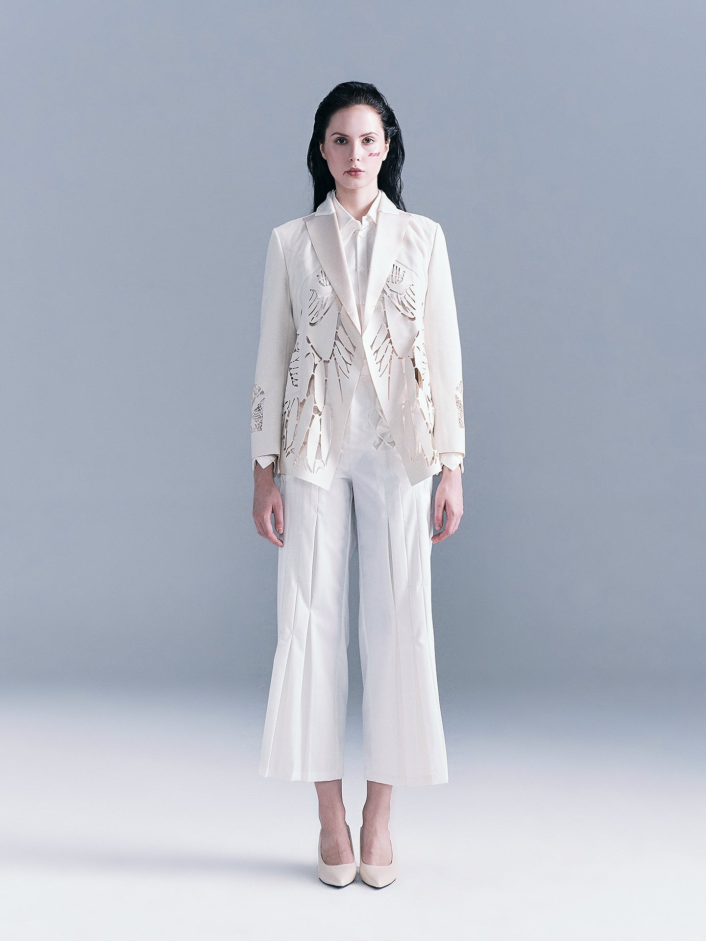 Butterfly Cutout Woman's Blazer