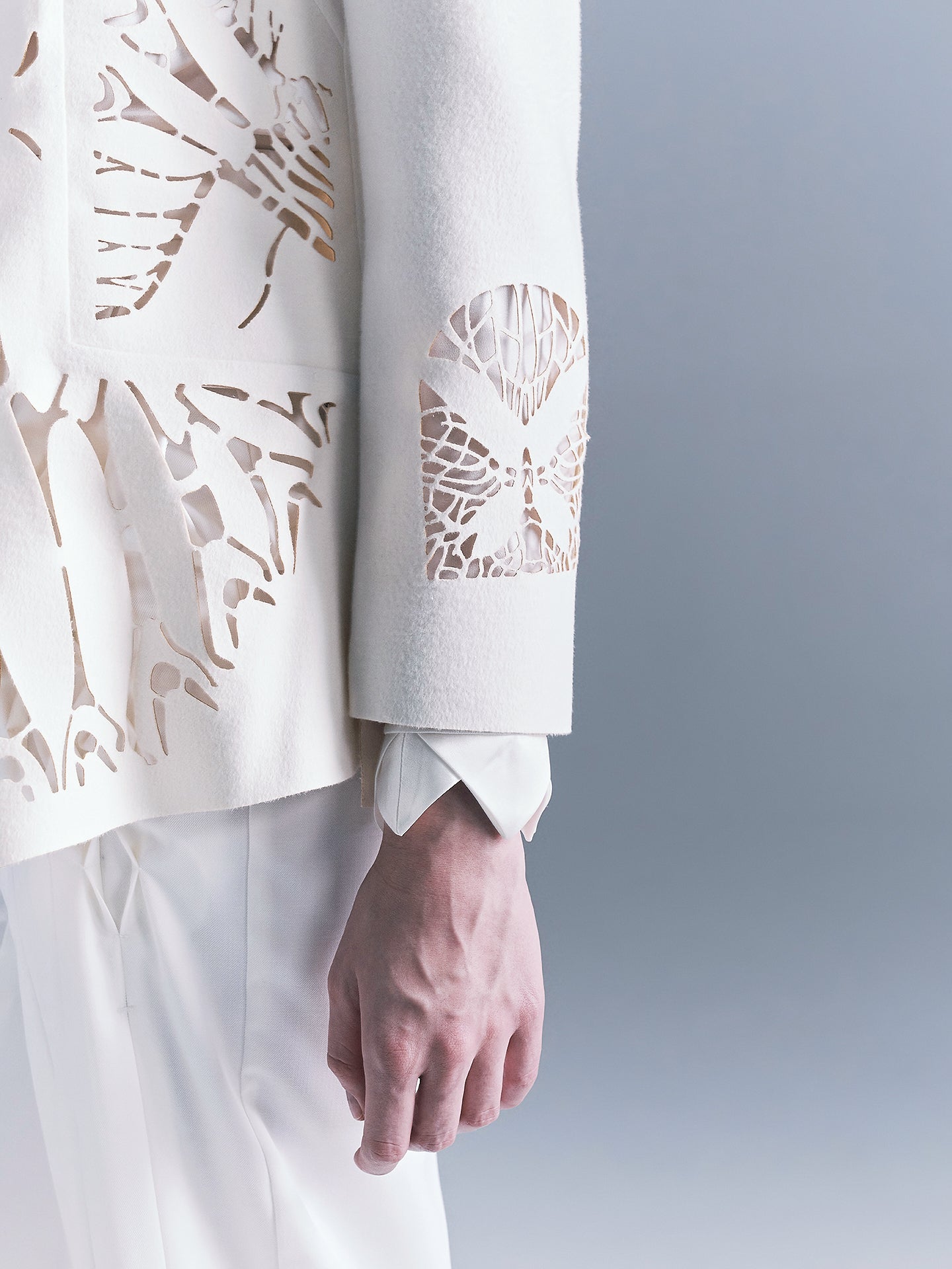 Butterfly Cutout Woman's Blazer