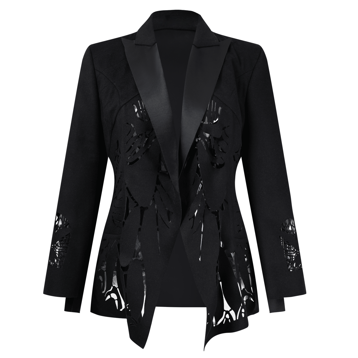 Butterfly Cutout Woman's Blazer
