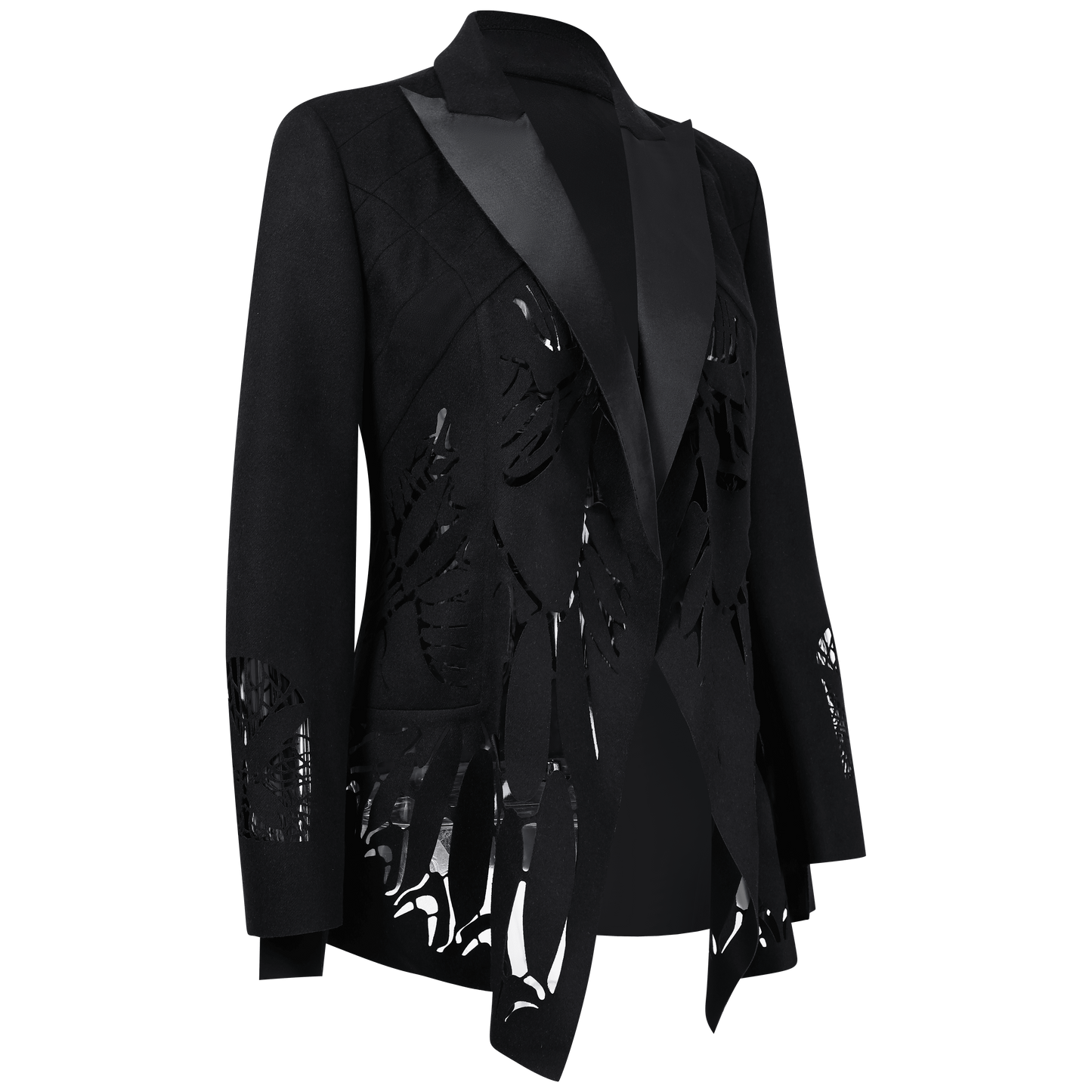 Butterfly Cutout Woman's Blazer