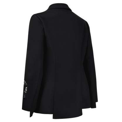 Butterfly Cutout Woman's Blazer