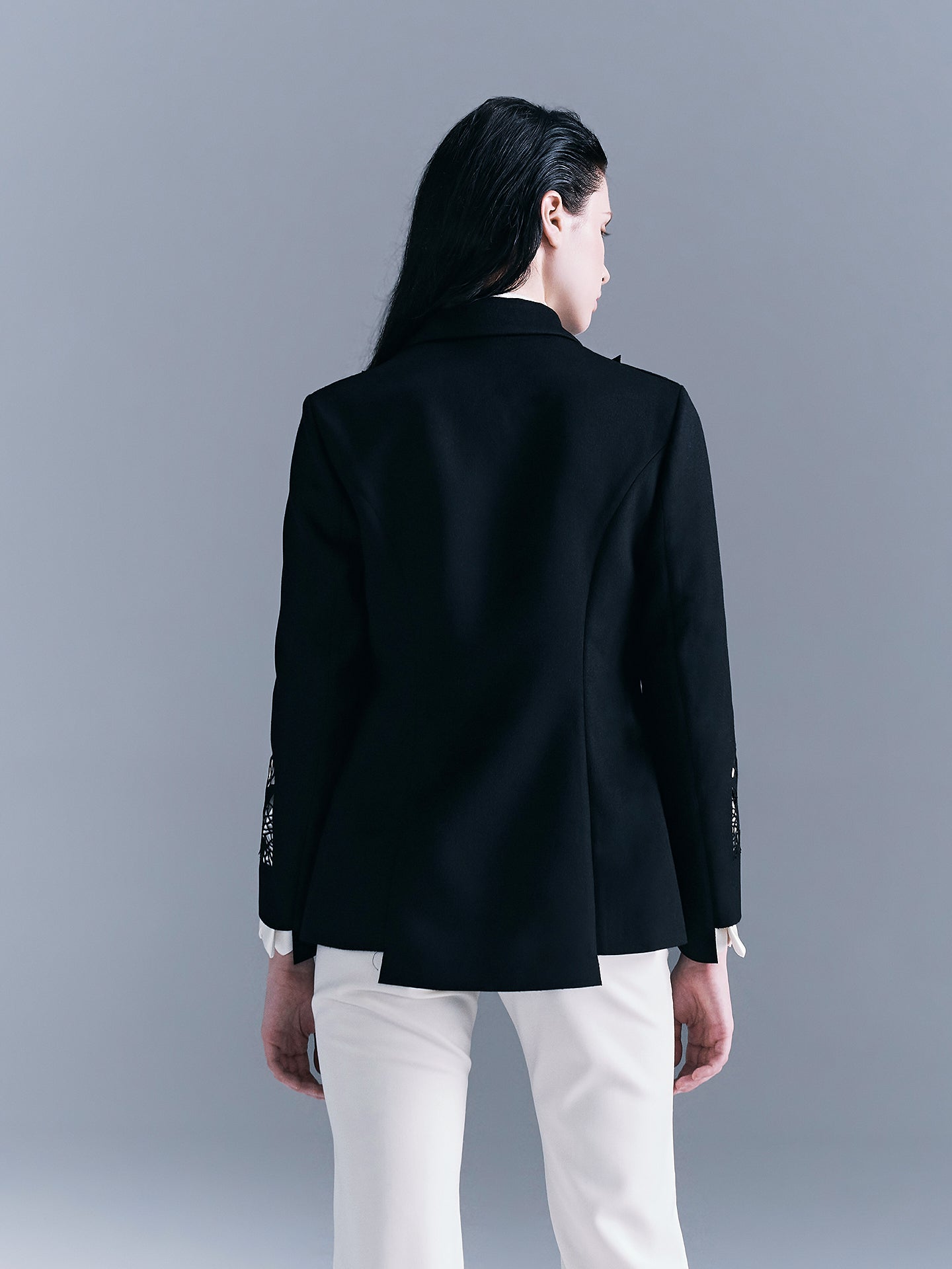 Butterfly Cutout Woman's Blazer