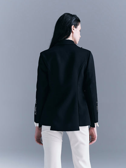 Butterfly Cutout Woman's Blazer