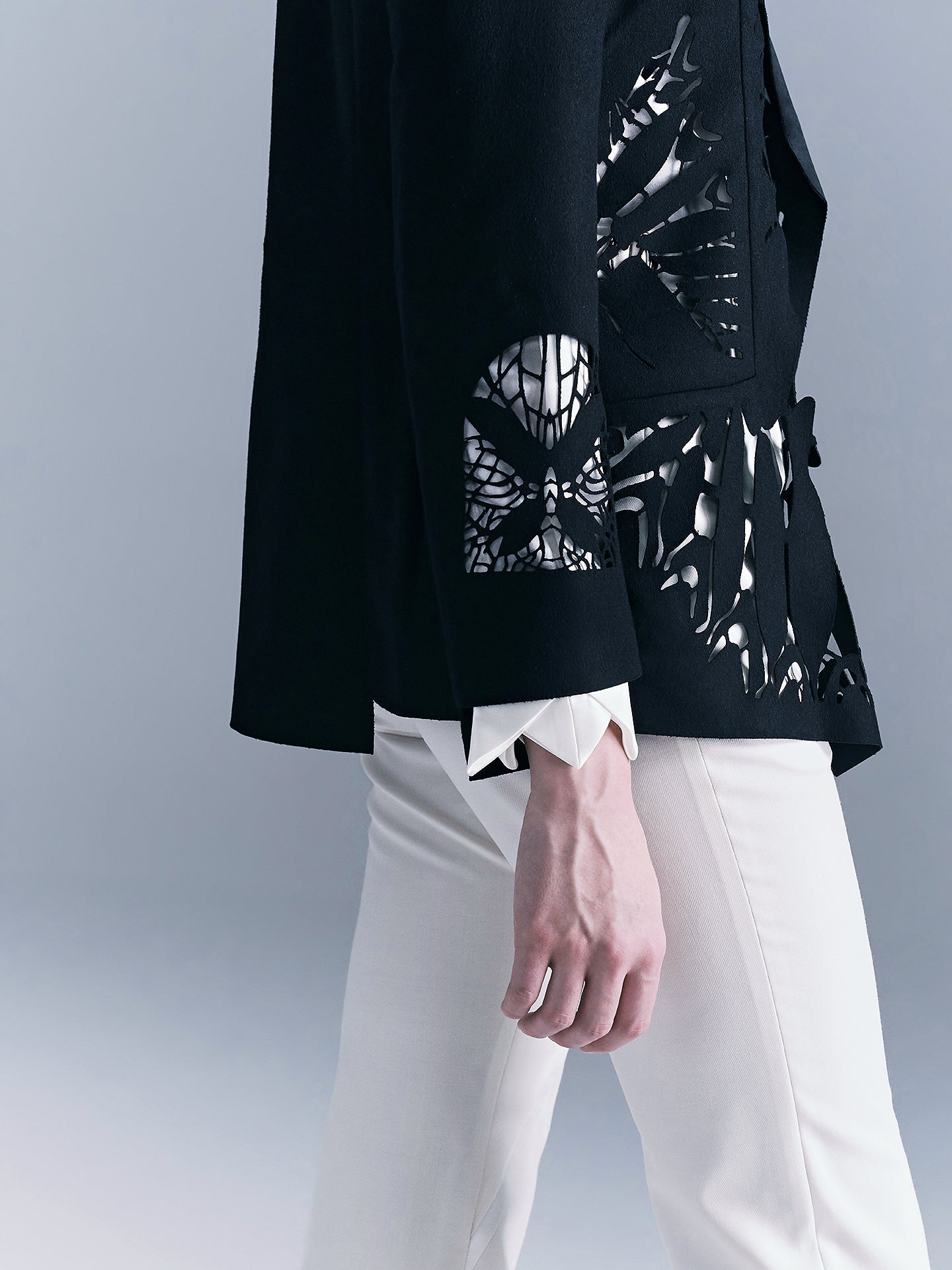 Butterfly Cutout Woman's Blazer