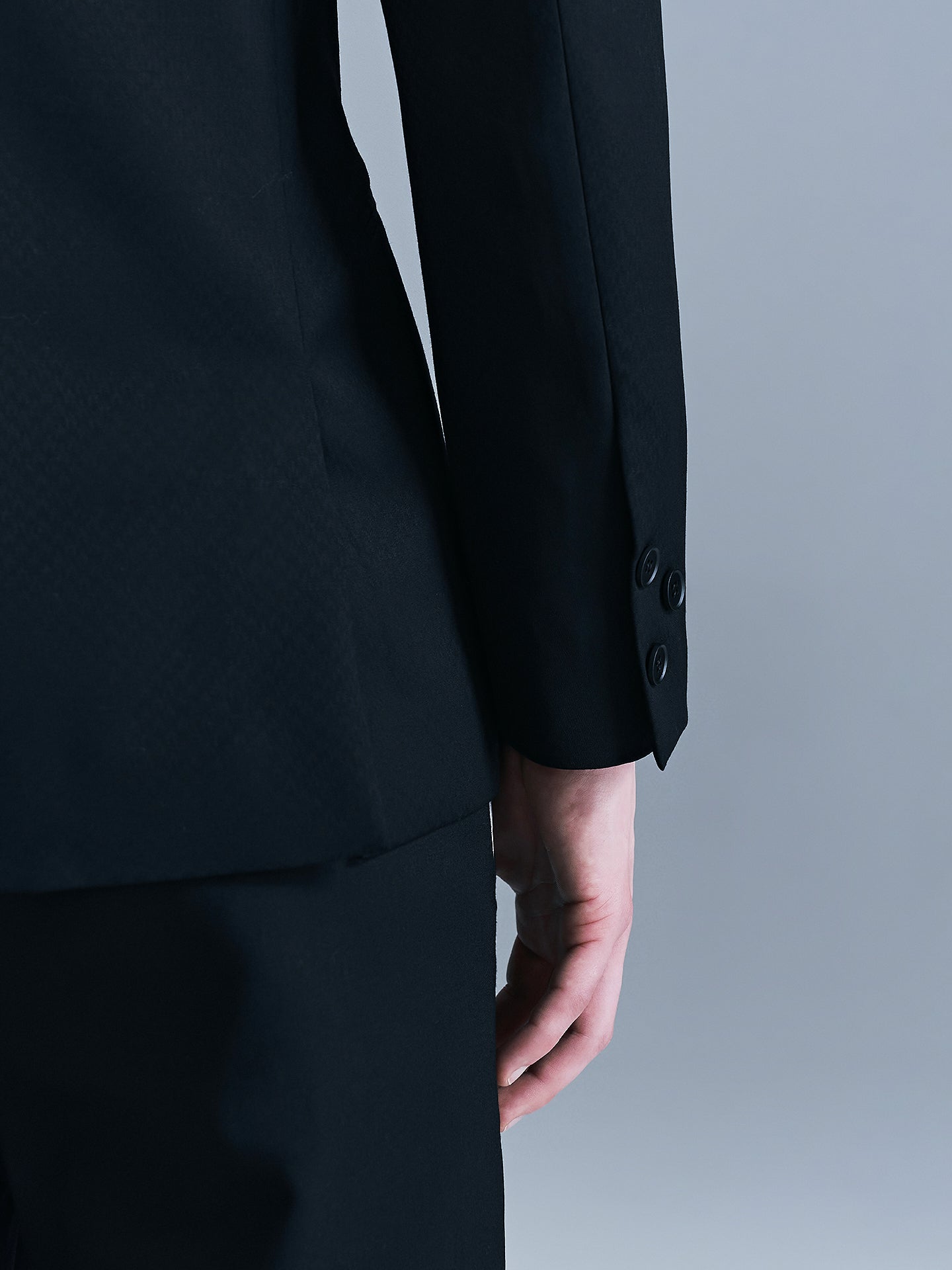 houndstooth Layered collar suit