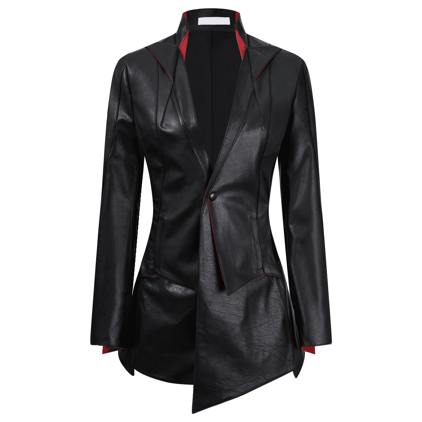 Snakebone genuine leather jacket