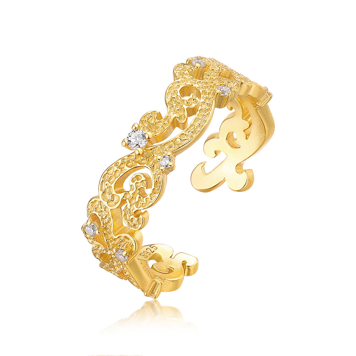 Vine-Set Ring（Gold）