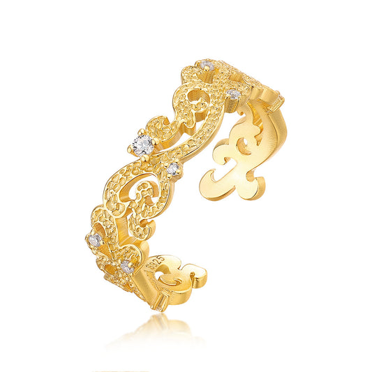 Vine-Set Ring（Gold）
