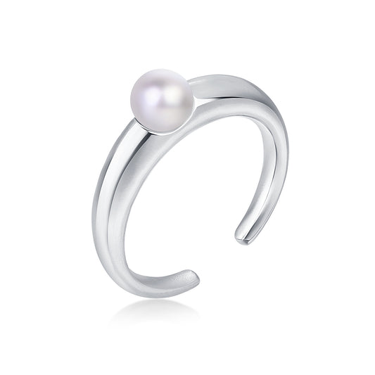 Beaded Pearl Ring