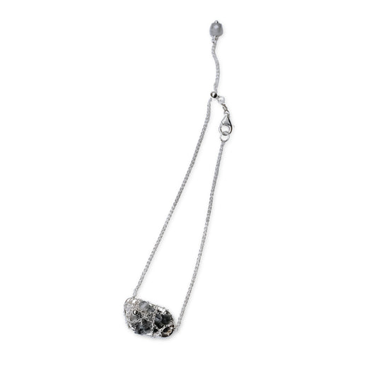 Li Realm Crystal Dome Dazzling Light Trace Mini Bracelet