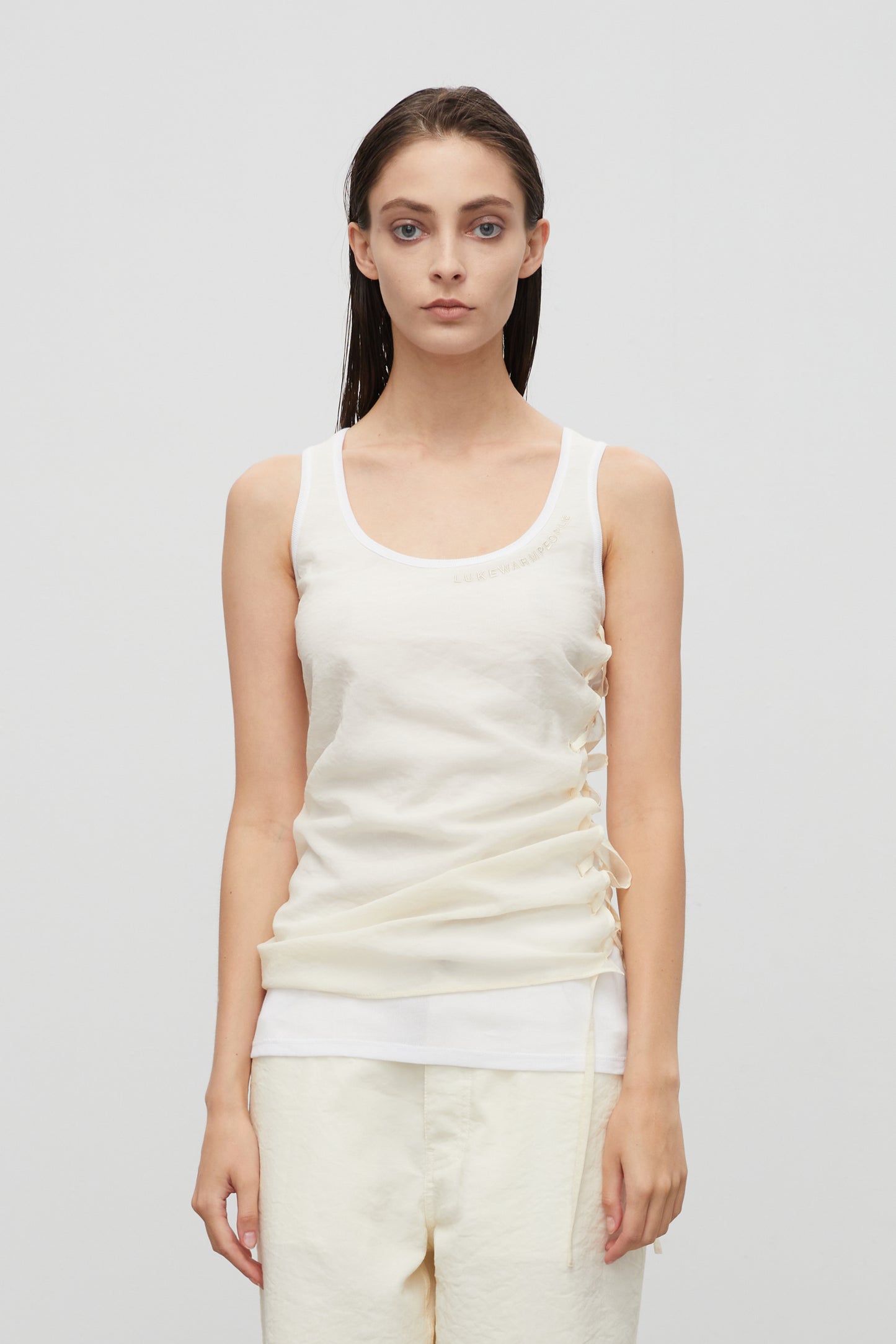 Layered rope tank top