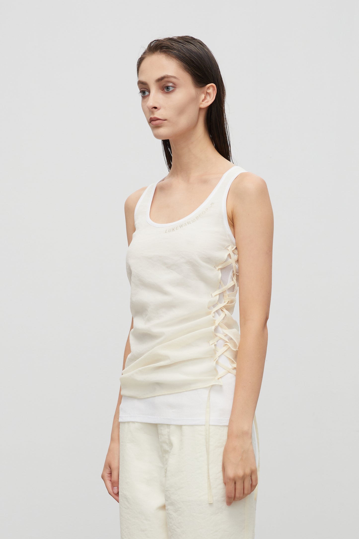 Layered rope tank top