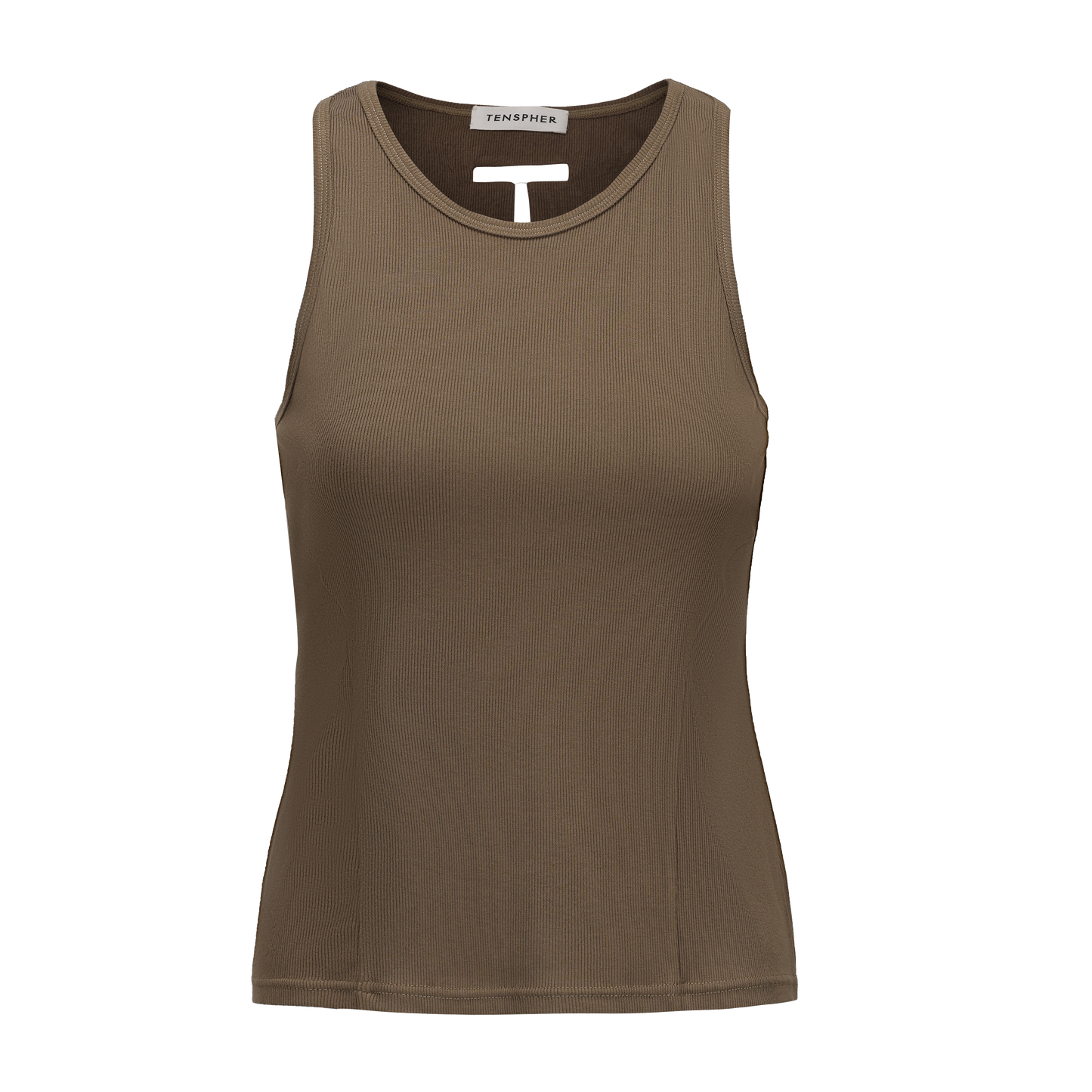 T-shaped tank top Green