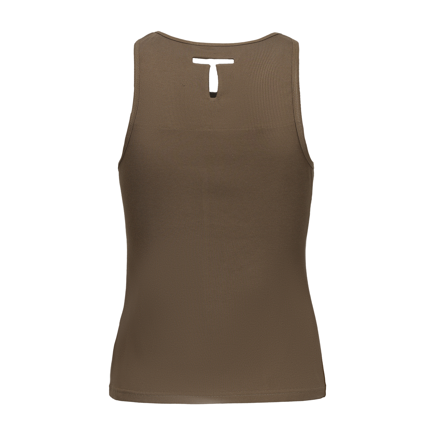 T-shaped tank top Green