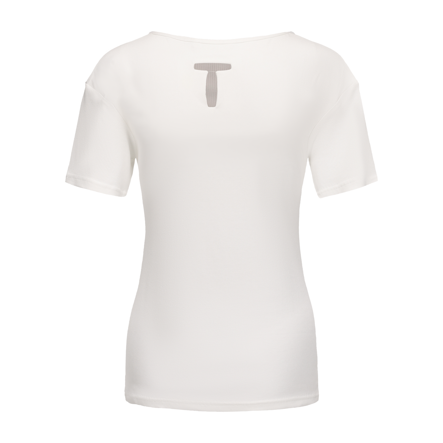 T-shaped Ribbed Top
