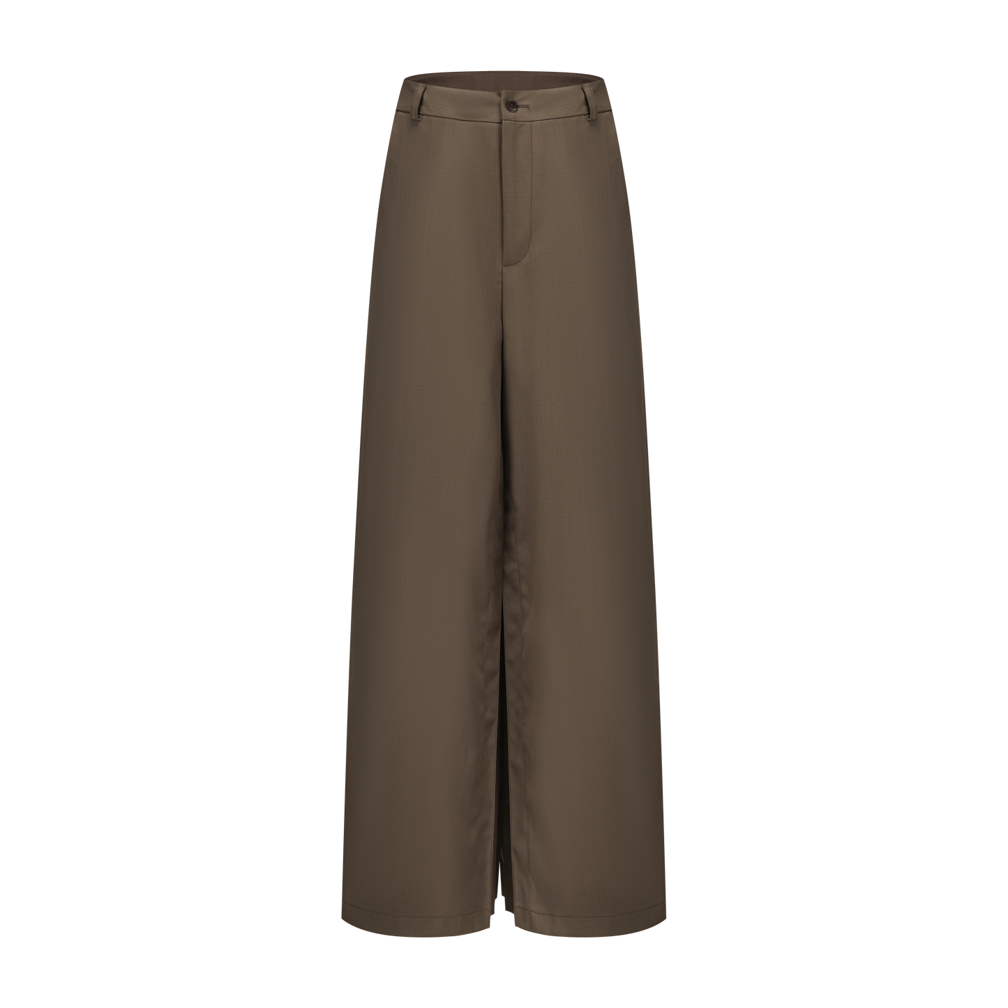 Pleated Palazzo Pants Green