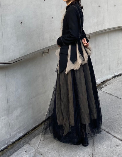 Little Swan Tulle Skirt Black