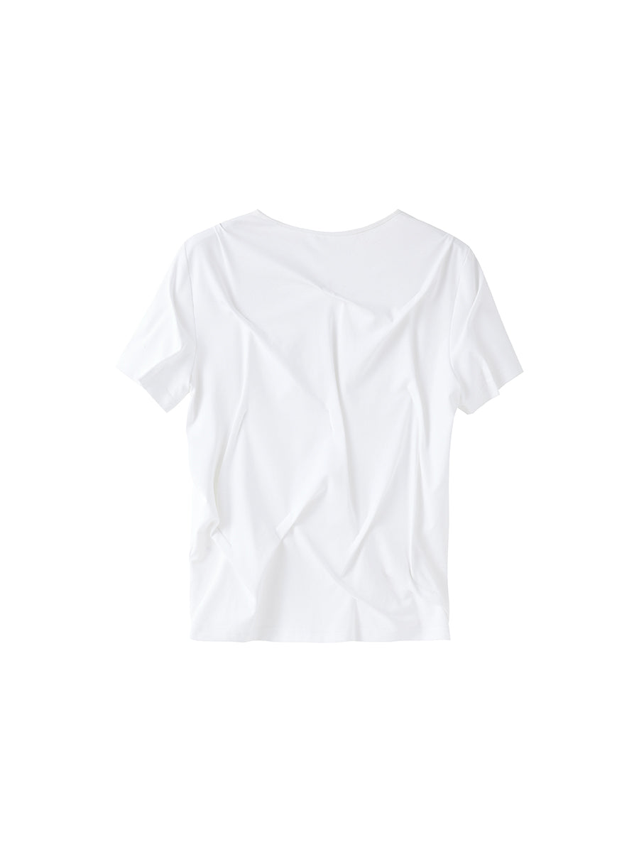 3D Pleated T-shirt