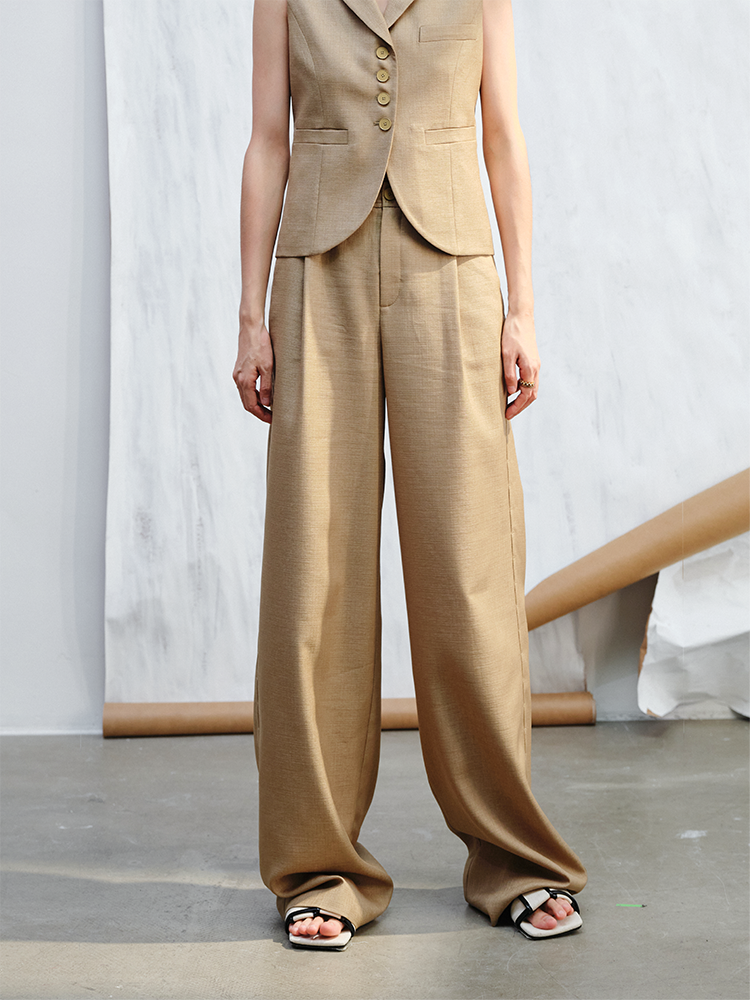 Dazhu Wide-Legged Trousers