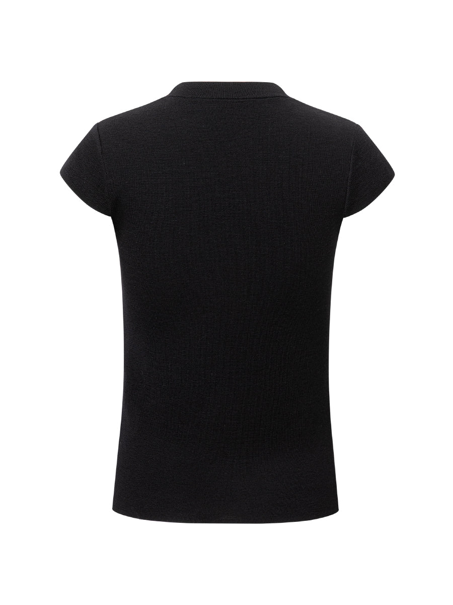 Machine-Washable Wool Sweater