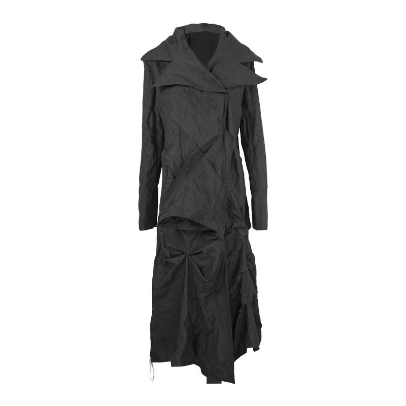 Angular Asymmetric Coat