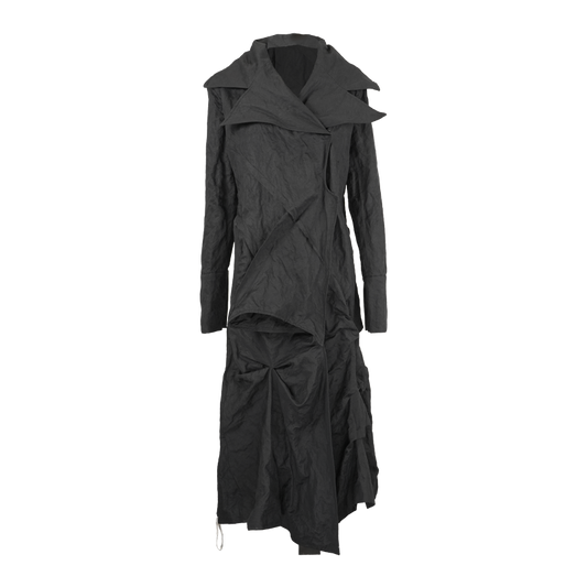 Angular Asymmetric Coat