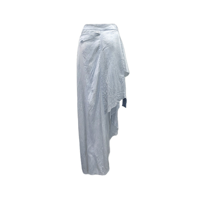 Magic Words Asymmetric Bodycon Skirt