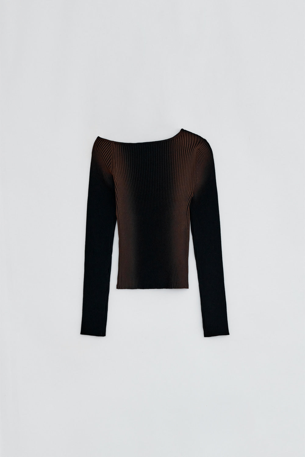 ONE OFF SHOULDER SPRAY KNIT