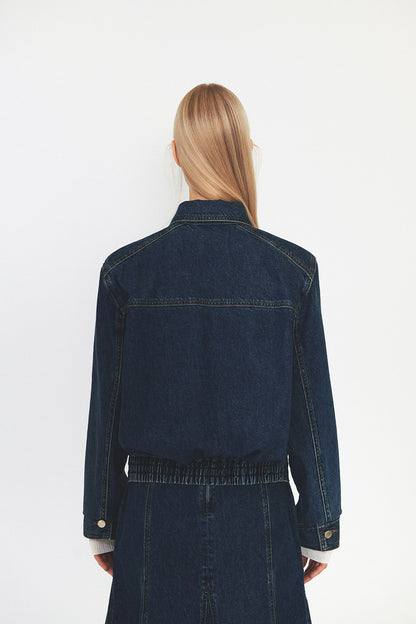 LINE DENIM JACKET