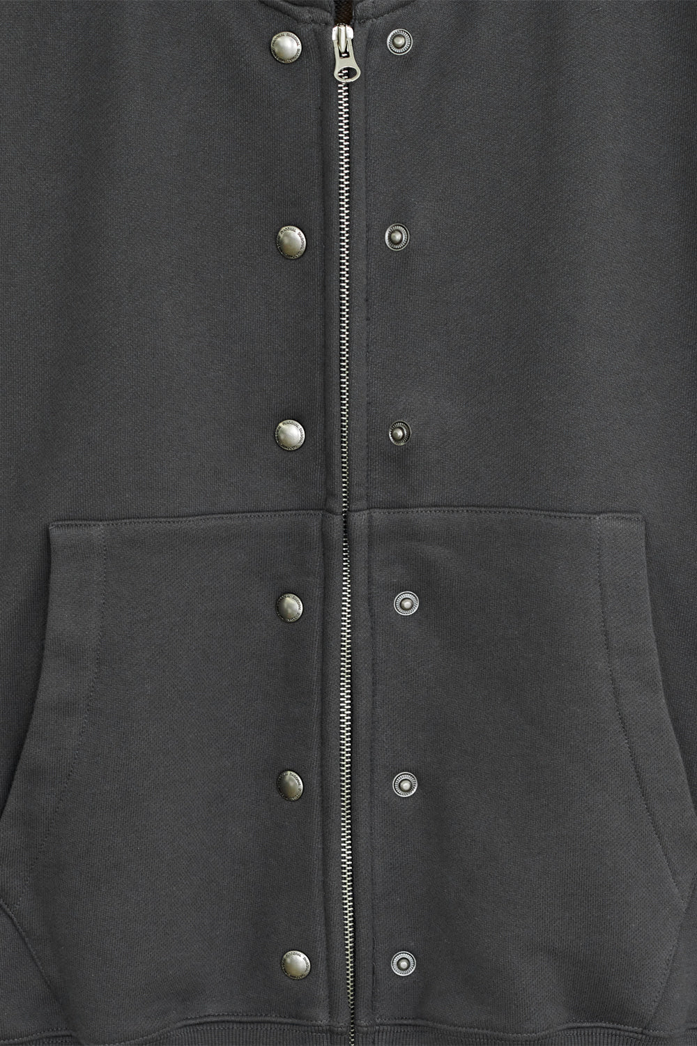 HARDWARE EMBELLISHED HOODIE