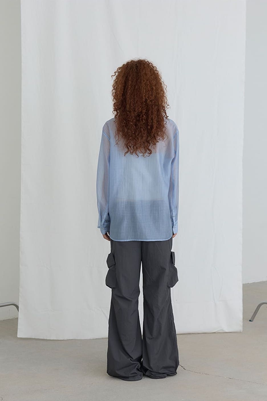 TENCEL GLOW STRIPE SHIRTS