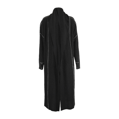 Cross Stitch Wool Knit Cardigan